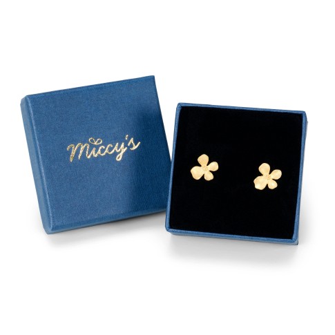 Van Gogh Gold-plated ear studs Almond Blossom, by Miccy’s