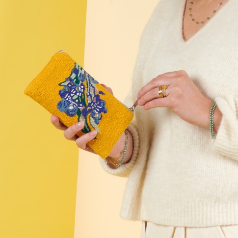 Mama Tierra Pouch – Van Gogh Irises