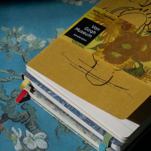 Set of 2 cahiers Sunflowers, Moleskine x Van Gogh Museum