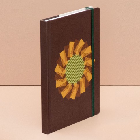 Raw Color Notebook A5 Sunflowers