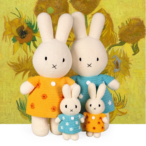 Van Gogh Miffy Sunflowers XL