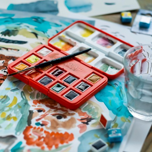 Van Gogh Water Colour Pocket Box, Royal Talens x Van Gogh Museum