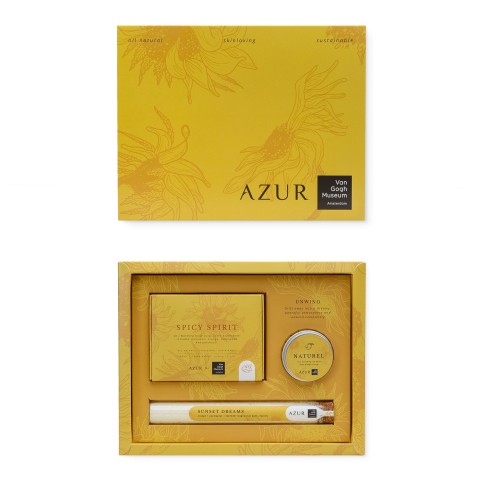 Gift Set Spicy Spirit Sunflowers, Azur x Van Gogh Museum