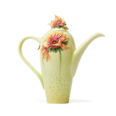 Van Gogh Franz Collection porcelain Teapot Sunflowers