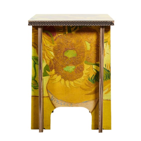 Unfold x Van Gogh Museum Stool Sunflowers