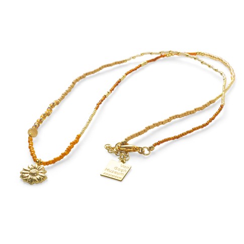 Van Gogh Necklace Adventurous Sunflowers, by A Beautiful Story