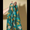 Van Gogh Handwoven silk scarf Almond Blossom