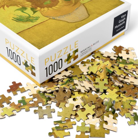 Van Gogh Puzzle Sunflowers