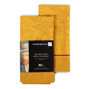 Set of 2 napkins Tournesol Yellow, Beddinghouse x Van Gogh Museum®