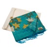 Van Gogh Handwoven silk scarf Almond Blossom