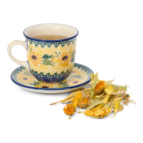 Lemon Poppy Herbal Tea Sunflowers