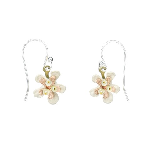 Van Gogh Michael Michaud French hook earrings Almond Blossom
