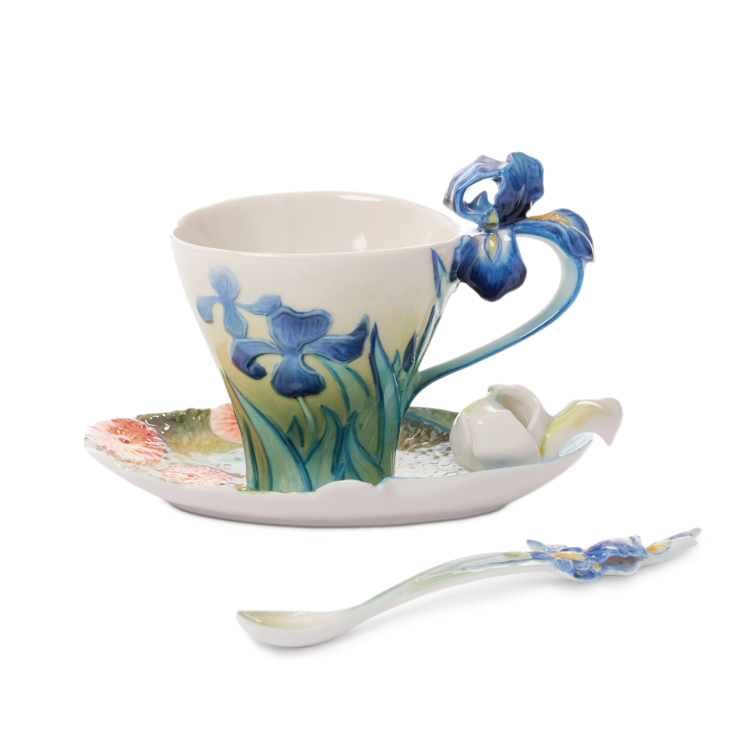 Van Gogh Franz Collection® Cup and saucer Irises - Van Gogh Museum