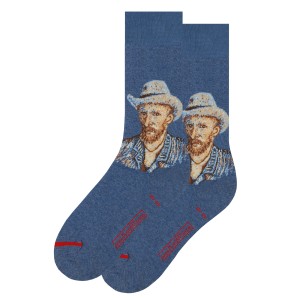 Socks Self-Portrait with Grey Felt Hat, MuseARTa x Van Gogh Museum®