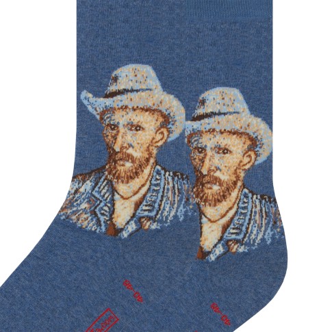 Socks Self-Portrait with Grey Felt Hat, MuseARTa x Van Gogh Museum®