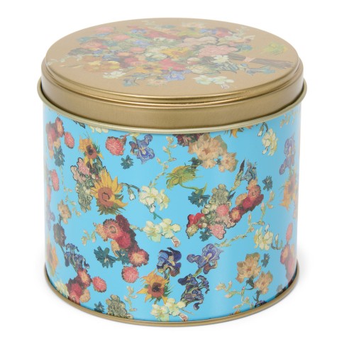 Van Gogh Syrup waffles in a tin Vincent's flowers