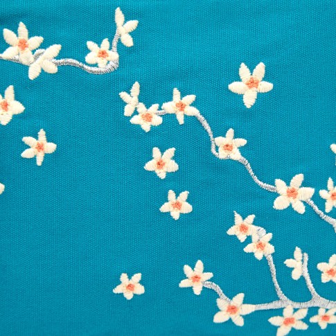 Van Gogh Almond Blossom Embroidered Pouch