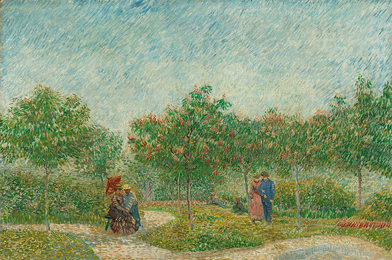 Square van gogh on sale