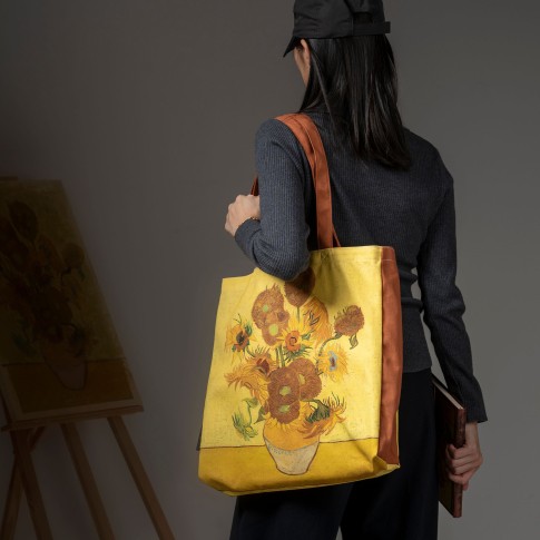 Paperblanks Bolsa de lona Girasoles
