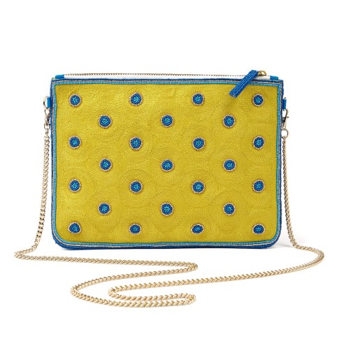 Sophie Cano x Van Gogh Museum, Bolso con cuentas Lirios