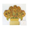 Origamo x Van Gogh Museum Tarjeta 3D Pop-Up Girasoles large