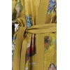 Kimono Flores de Vincent de color dorado, Beddinghouse x Van Gogh Museum