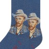 Calcetines Autorretrato con sombrero de fieltro gris, MuseARTa x Van Gogh Museum®