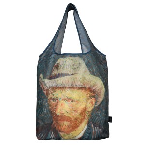 Van Gogh Opvouwbare tas Zelfportret met grijze vilthoed
